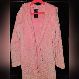 Joe Boxer Girls Leopard Robe